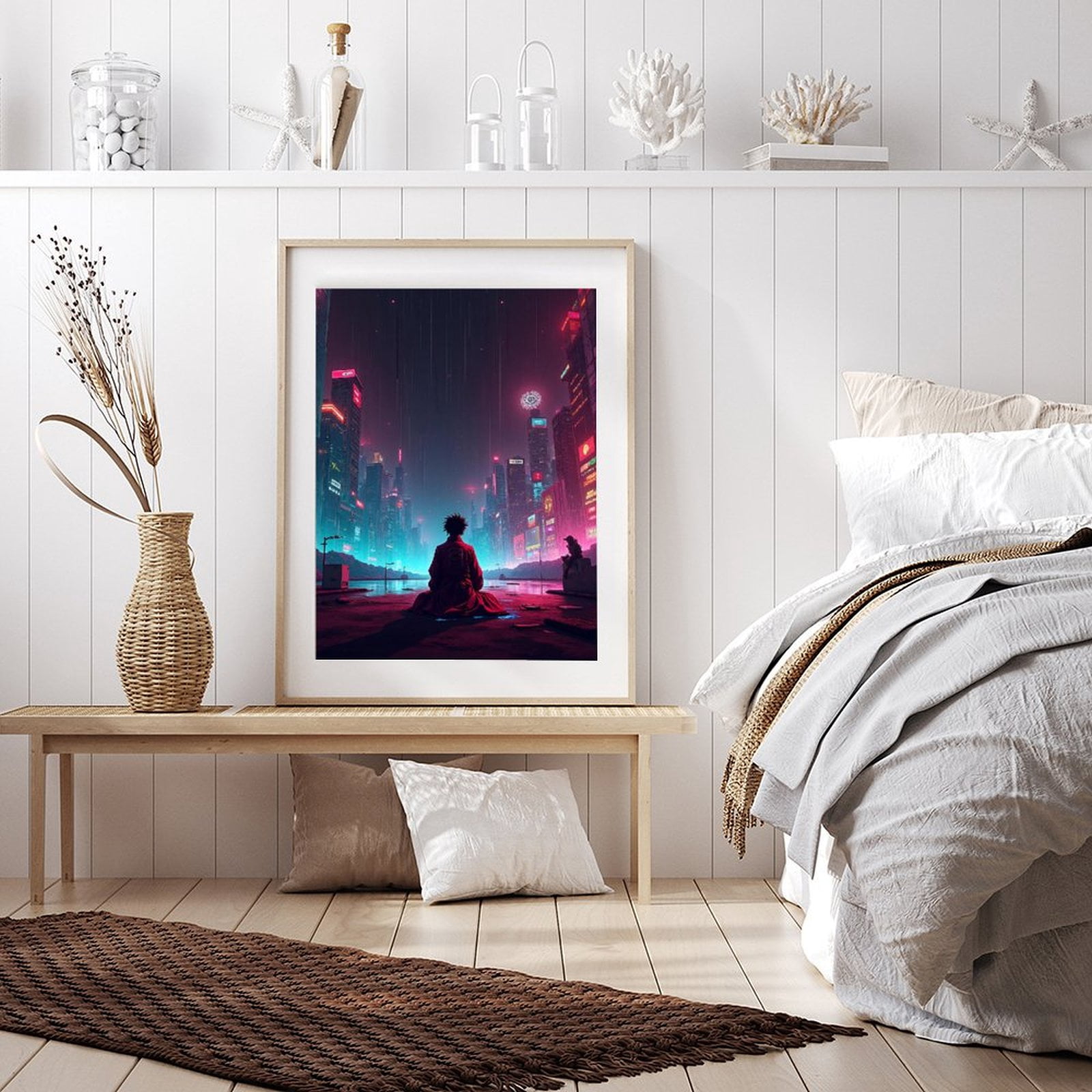 Diamond Art Kits for Adults - Cool Cyberpunk Cityscape Print No.18 5D Frameless Dimond Painting Kit for Adults Beginner, Round Diamond Kits for Home Wall Decor, Gift for Women