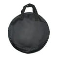 thumbnail image 1 of Bolsa para almohadilla de tambor Dumb de 12 pulgadas multifuncional con asas de transporte, con cremallera resistente al agua bolsa de transporte Yuyangstore bolsas de almacenamiento de tambores mudos, 1 of 8