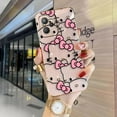 thumbnail image 4 of Pink Art Hello Kitty Cat Cover Smooth E-TPU Phone Case REALME GT 2 NEO3 MASTER 7 8 8I 9 9I 10 11 PRO C30 C33 C35 C53 C55 5G Case, 4 of 5