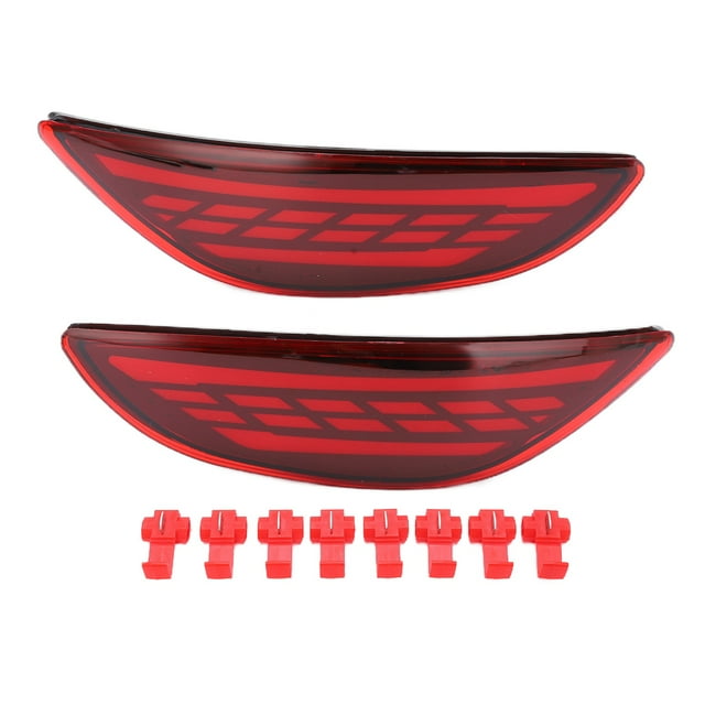 Tail Bumper Light,Rear Bumper Light 3 LED Stop Lamp Auto Accessories Top-Notch Performance