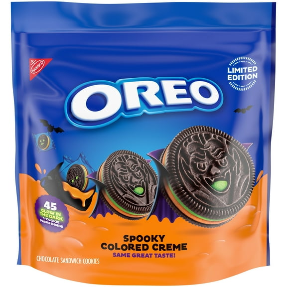 OREO FESTIVE COLORED CREME HALLOWEEN COOKIES 22.95 OZ