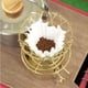 thumbnail image 5 of Portafiltros de café de acero inoxidable para té, café, cafetera de goteo, cono vertedor dorado, 5 of 6