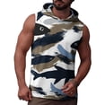 thumbnail image 6 of Gamivast Mens Sun Hoodie Zip up Regular Fit Sleeveless Cooling Hoodie Lightweight Soft Fabric Sun Protection Hoodie for Gym Workout And Athletic Outfits, 6 of 8