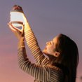 thumbnail image 4 of Advancent Linterna LED para acampar, lámparas plegadas, linterna regulable, luces recargables, vida impermeable, hogar, pesca, senderismo carpas, 4 of 6