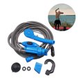thumbnail image 4 of Homoyoyo Ducha Portátil Para Exteriores Con Cable De 5 Metros Y Gancho Para Camping Azul, 4 of 8