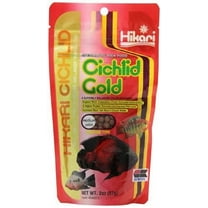 Hikari Cichlid Gold Medium Pellet Fish Food, 2 Oz