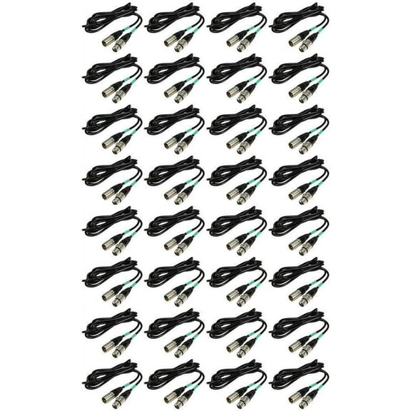 32 chauvet dmx3p5ft 5 ft male to female 3 pin dmx cables dmx3p5ft