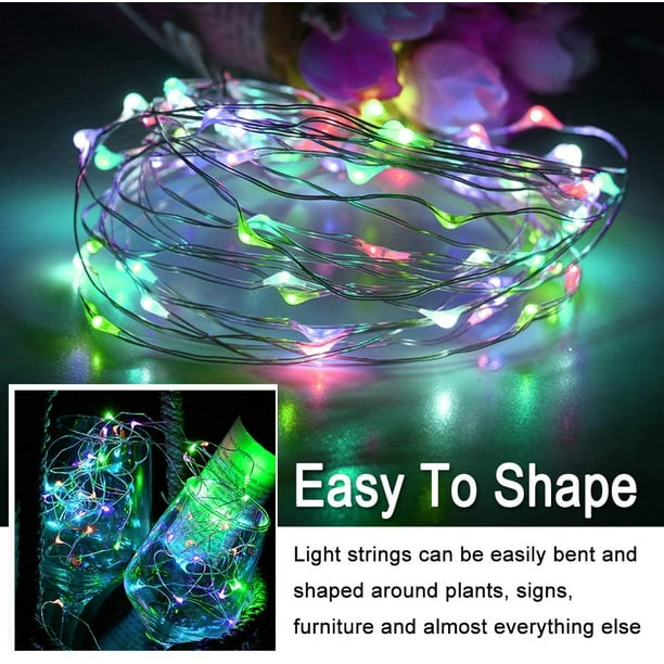 6m Micro LED Luces De Hadas 100 Diodos De Colores Comprar En Línea