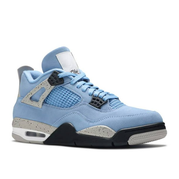 Air Jordan Air Jordan 4 Retro University Blue Ct8527 400 Size 8 Mens Walmart Com Walmart Com