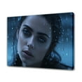 thumbnail image 6 of The Portrait Of A Woman With Large Expressive Eyes And Wet Hair Canvas Poster Bedroom Decor Sports Landscape Office Room Decor Gift,Frame-style,24x36inch(60x90cm), 6 of 8