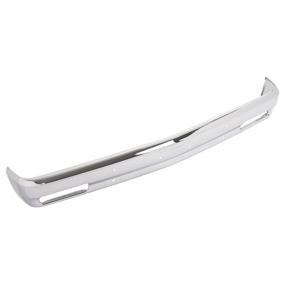 WaiRitoday Chrome Front Bumper Face Bar Compatible With Chevy S10 BLAZER Pickup For GMC S15 Jimmy 82-93