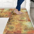 thumbnail image 5 of Boho Kitchen Rug Kitchen Floor Mats for Sink, Anti Fatigue Floor Mat for Kitchen, Padded Kitchen Mats for Standing and Boho Kitchen Matt for Standing for Kitchen Decor 17"X30"+17"X47", 5 of 6