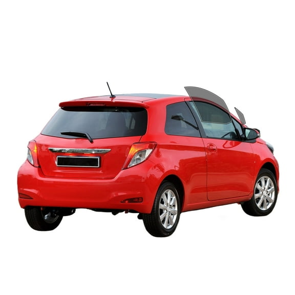 Haiy Co - PreCut 2Ply 50% Window Tint Film Kit For 2006-2011 Toyota Yaris 2Door Hatch -Front Windows