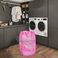 thumbnail image 4 of Aplter Dirty Clothes Hamper for Laudry Mesh Pop Up Laundry Hamper Storage Bag for travel, cruise, 4 of 6