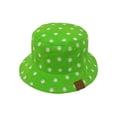 thumbnail image 2 of C.C Unisex Packable Bucket Sun Beach Pool Fisherman Hat, Apple, 2 of 2