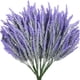 thumbnail image 1 of 10 racimos de flores de imitación, lavanda, morado, flocado, plantas decorativas en macetas, jardín, boda, patio, decoración de oficina (14 pulgadas por manojo) JM JM, 1 of 4