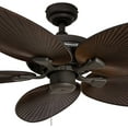 thumbnail image 4 of 52" Honeywell Palm Island White, Tropical Ceiling Fan with Palm Blades, 4 of 7