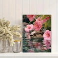 thumbnail image 2 of Qisvanset Ocean Otter Hibiscus Canvas Print 12x16 Inch Bedroom Decor, 2 of 8