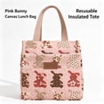thumbnail image 2 of AWAYTR Insulated Lunch Bags, Reusable Thermal Cooler Tote Bag, Portable Lunch Box Carrier for Work Picnic School Travel, 2 of 7