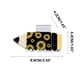 thumbnail image 5 of Precios de Descuento Únicos, Clip de PVC con forma de lápiz con estampado de cara sonriente, leopardo y rayas de girasol Akmoler, 5 of 7