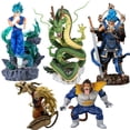 thumbnail image 2 of New Dragon Ball Anime Figure Super Saiyan Gold Gula Dragon Fist Goku Majin Buu Vegeta Broly Movable Statue Collection Gift Fivean unisex, 2 of 2