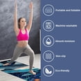 thumbnail image 2 of Shark Gym Towel with Storage Bag, 72.8"x26.8", Suitable for Yoga, Pilates, Fitness - Yoga Blanket, Hot Yoga Towel, Yoga Towels Included, 2 of 6