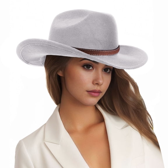 Sun Hats for Women , Sun Hats for Men , Women Summer Hat Classic Western Cowboy Hat for Women and Men with Wide Brim Sun for Outdoor Beach and Ranch Activities