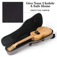 thumbnail image 4 of Bolsa de ukelele para ukelele de concierto, 23, 24, 25 pulgadas, para ukelele, 4 of 9