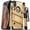 Gold & Black, variant on ZIZO BOLT Series for iPhone Xs Max case Military Grade Drop Tested with Tempered Glass Screen Protector, Holster, Kickstand RED BLACK