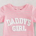 thumbnail image 4 of CAUYDY Baby Girls Bodysuit Preemie Girl Short Sleeve Clothing Set Toddler Fall Winter Romper Infant Outfit 0 3 6 9 Months 1T 2T Sizes 0-3 Months,Pink, 4 of 5