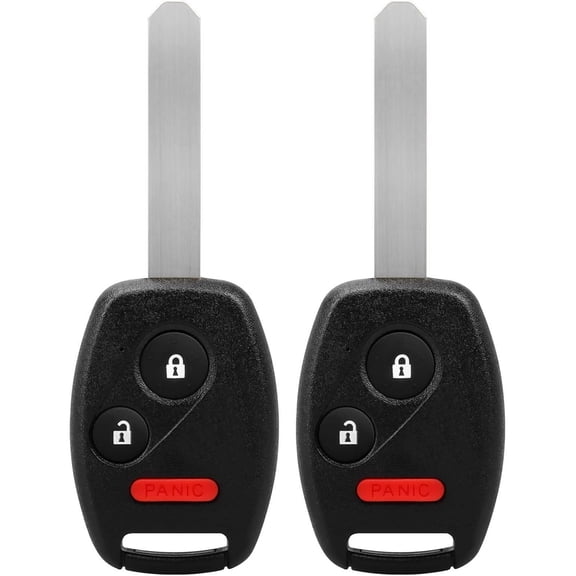 Key Fob Replacement Fits for Honda Civic 2006 2007 2008 2009 2010 2011 2012 2013, Honda Odyssey 2011-2016, Keyless Entry Remote Control Car Key Fobs, (N5F-S0084A, 35111-SVA-305, Pack of 2)