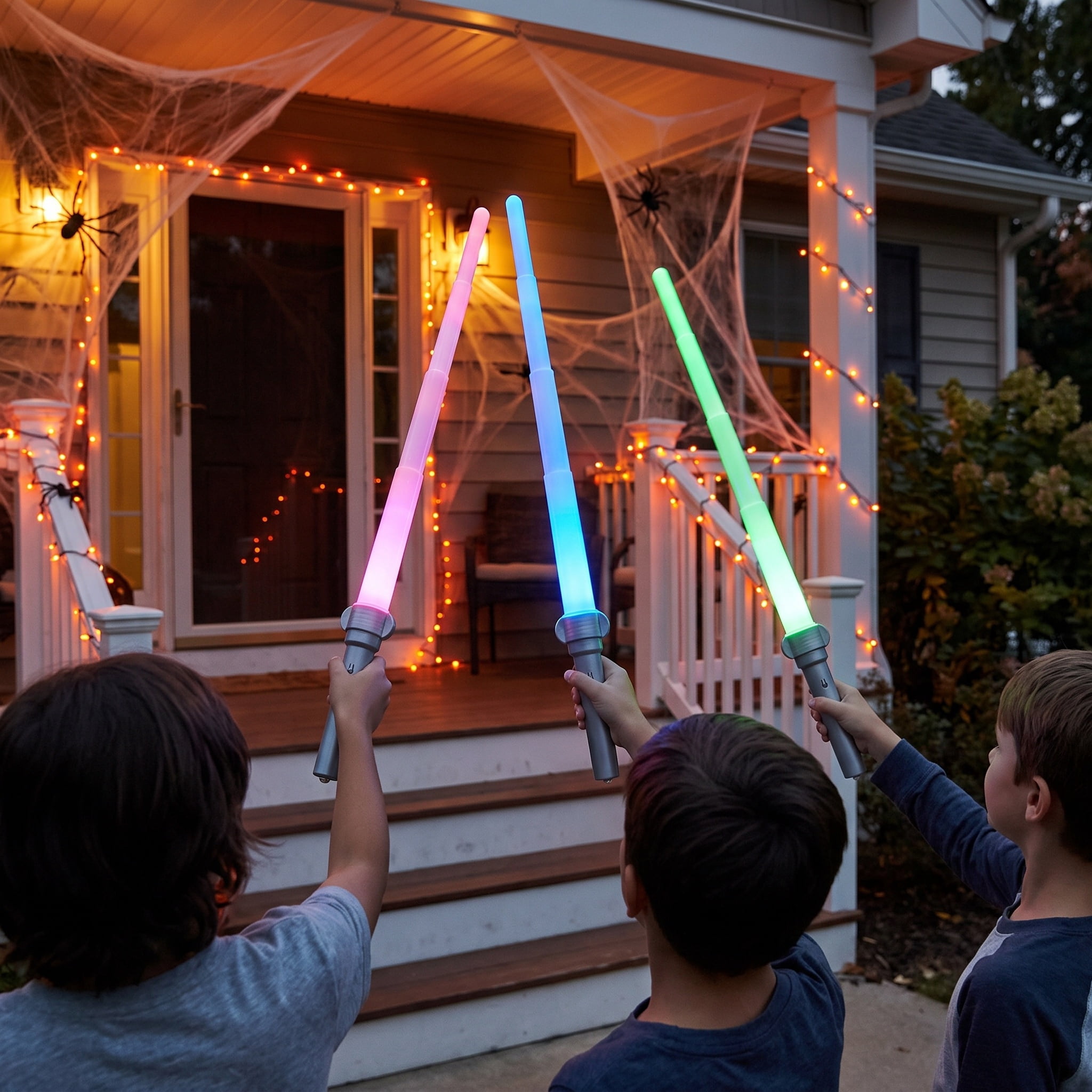 Light-Up Expandable Toys Party Favors, Multicolor, 3 Pieces, Halloween by Way To Celebrate