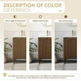 thumbnail image 5 of Vinnova Design Mumbai 24" Free-standing Single Bath Vanity in Aged Dark Brown Oak, 5 of 16