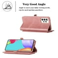 thumbnail image 4 of Samsung Galaxy A52 Phone Case, Full Protection Kickstand Wallet Compartments Multi-Function for Samsung Galaxy A52 Phone Case Red, 4 of 6