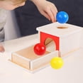 thumbnail image 4 of Juego Educación Temprana Color Favores Cumpleaños Juguete Montessori pa Gudería Kindergten Preescol Niña Yotijar Estuche de emparejamiento de bolas, 4 of 8