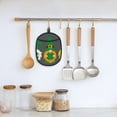 thumbnail image 5 of Sikiie Spring St Patrick’S Day Irish Gnomes Silicone Pot Holders, Oven Mitts Heat Resistant Hot Pads, Non Slip Pot Holder for Kitchen Baking and Cooking 9.4 x 7.5 Inches, 5 of 7