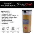 thumbnail image 2 of SharpChef Airtight Food Storage Container with Easy locking lids, Leakproof, Kitchen Pantry Organization and Storage, BPA-Free - 2 Pack, 2 of 5