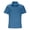 Blue, variant on WIZUTIZ Mens Casual Cotton Linen Shirts Button Down Solid Hippie Short Sleeve Summer Collared Business Work Dress T Shirts