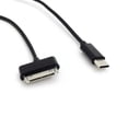 thumbnail image 1 of USB Cable de Datos C a 30 Pines, Adaptador de Sincronización Tipo C a 30 Pines y Cable Cargador de 3 Pies/1 M Negro, 1 of 6