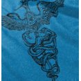 thumbnail image 3 of Caduceus Medical Symbol Sword Snakes Men's Graphic T Shirt Tees Brisco Brands 5X, 3 of 3