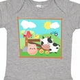 thumbnail image 4 of Inktastic Farm Animals with Cow, Chick and Pig Boys or Girls Baby Bodysuit, 4 of 5