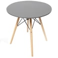 thumbnail image 2 of Mesa Eames Rack & pack Redonda gris fácil de armar, 2 of 4