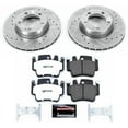 thumbnail image 3 of PowerStop Front Z26 Street Warrior Carbon-Fiber Ceramic Brake Pad and Drilled and Slotted Rotor Kit Fits: PORSCHE Select Models K1698-26, 3 of 9