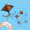 thumbnail image 2 of Remote Control Boat, 2.4G Intelligent Waterproof Remote Control Ship Wireless Remote Control Swimming Animal Creative Toy for Children, 2 of 7