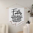 thumbnail image 3 of Scripture Pennant wall art, home decor, inspirational interior design, 3 of 4