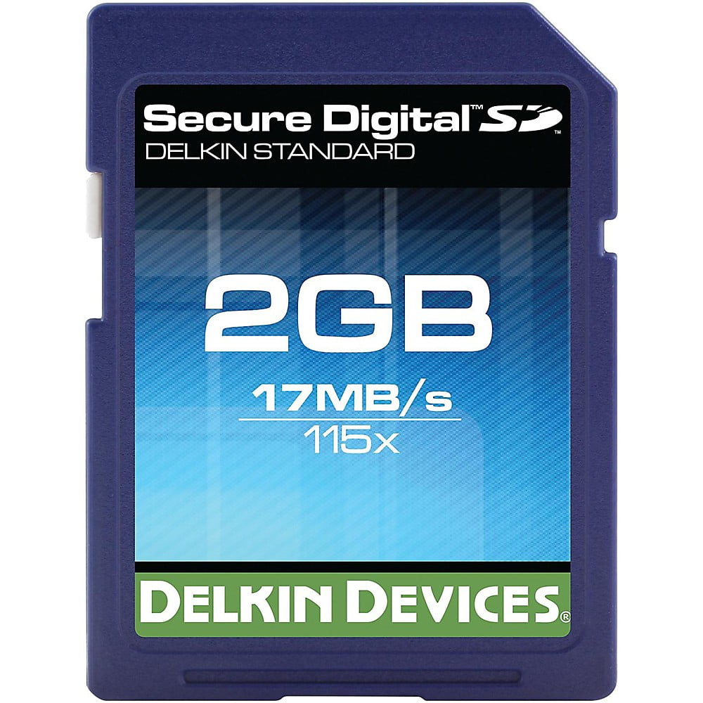 Delkin Devices 2GB Standard 115x SD Memory Card