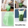 thumbnail image 3 of 8 Gallon Trash Bags Colored - Extra Thick Medium Garbage Bags 1.1 mil Strong, Leakage-Free,Unscented 30 Liter Thick for Bathroom, Office, Kitchen Waste Basket Trash Can (Green, 200 Count), 3 of 16
