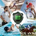 thumbnail image 3 of LRXIYODE Multi Function Green Stopwatch for Game Timekeeping Lightweight and Easy to Use, 3 of 6