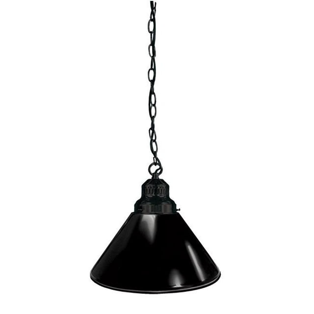 Holland Bar Stool BL1BKBK Single Shade Pendant Light - Black