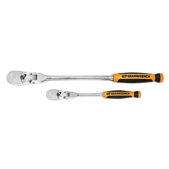 GearWrench 2 Pc. 1/4", 3/8" 90T Flex Head Ratchet Set